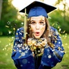 image:imageKatchOn Shiny Black Grad Confetti 2026 Pack of 500Black  Gold