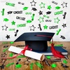 image:imageKatchOn Shiny Black Grad Confetti 2026 Pack of 500Black  Green