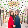 image:imageKatchOn Shiny Black Grad Confetti 2026 Pack of 500Black  Green