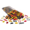 image:imageKatchOn Shiny Black Grad Confetti 2026 Pack of 500Black  Red  Gold