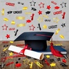 image:imageKatchOn Shiny Black Grad Confetti 2026 Pack of 500Black  Red  Gold