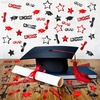 image:imageKatchOn Shiny Black Grad Confetti 2026 Pack of 500Black  Red