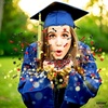 image:imageKatchOn Shiny Black Grad Confetti 2026 Pack of 500Black  Red