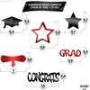 image:imageKatchOn Shiny Black Grad Confetti 2026 Pack of 500Black  Red