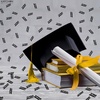 image:imageKatchOn Shiny Black Grad Confetti 2026 Pack of 500Black
