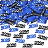 image:imageKatchOn Shiny Black Grad Confetti 2026 Pack of 500Black and Blue