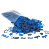 image:imageKatchOn Shiny Black Grad Confetti 2026 Pack of 500Blue  Black