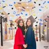 image:imageKatchOn Shiny Black Grad Confetti 2026 Pack of 500Blue  Gold Confetti