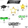 image:imageKatchOn Shiny Black Grad Confetti 2026 Pack of 500Gold  Green Grad