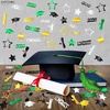 image:imageKatchOn Shiny Black Grad Confetti 2026 Pack of 500Green and Gold