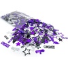 image:imageKatchOn Shiny Black Grad Confetti 2026 Pack of 500Purple  Silver and Black