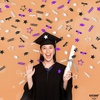 image:imageKatchOn Shiny Black Grad Confetti 2026 Pack of 500Purple  Silver and Black