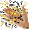 image:imageKatchOn Shiny Black Grad Confetti 2026 Pack of 500Purple