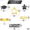image:imageKatchOn Shiny Black Grad Confetti 2026 Pack of 500Purple