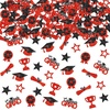 image:imageKatchOn Shiny Black Grad Confetti 2026 Pack of 500Red and Black