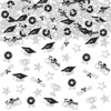 image:imageKatchOn Shiny Black Grad Confetti 2026 Pack of 500Silver Glitter