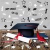 image:imageKatchOn Shiny Black Grad Confetti 2026 Pack of 500Silver and Black