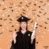 image:imageKatchOn Shiny Black Grad Confetti 2026 Pack of 500Silver and Black