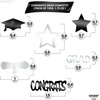 image:imageKatchOn Shiny Black Grad Confetti 2026 Pack of 500Silver and Black