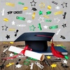 image:imageKatchOn Shiny Black Grad Confetti 2026 Pack of 500Star Green and Gold