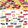 Black  Red & Gold