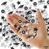 image:imageKatchOn Shiny Black Grad Confetti 2026 Pack of 500Silver Glitter