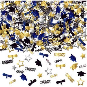 image:imageKatchOn Shiny Black Grad Confetti 2026 Pack of 500Black  Gold