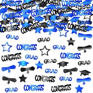 image:imageKatchOn Shiny Black Grad Confetti 2026 Pack of 500Blue  Black