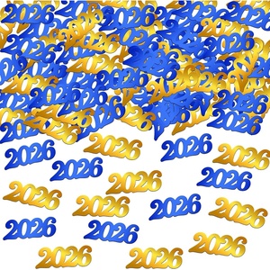 image:imageKatchOn Shiny Black Grad Confetti 2026 Pack of 500Blue and Gold