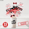 image:imageGraduation Decorations 2026  Red Graduation Photo Props  Pack of 23  Photo Props for Red amp Black  Graduation Props for Congrats Grad Decorations  Class of 2026 Decorations KatchOn