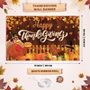image:imageKatchOn 72x44 Inch Happy Thanksgiving Banner Thanksgiving DecorationsDark Brown