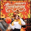 image:imageKatchOn 72x44 Inch Happy Thanksgiving Banner Thanksgiving DecorationsOrange