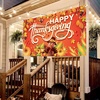 image:imageKatchOn 72x44 Inch Happy Thanksgiving Banner Thanksgiving DecorationsOrange