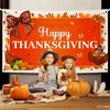 image:imageKatchOn 72x44 Inch Happy Thanksgiving Banner Thanksgiving DecorationsOrange and Brown