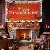 image:imageKatchOn 72x44 Inch Happy Thanksgiving Banner Thanksgiving DecorationsOrange and Brown