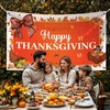 image:imageKatchOn 72x44 Inch Happy Thanksgiving Banner Thanksgiving DecorationsOrange and Brown