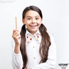 image:imageKatchOn Back to School Ribbon for Crafts  30 Feet Back to School SuppliesWhite ABC Ribbons