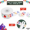 image:imageKatchOn Back to School Ribbon for Crafts  30 Feet Back to School SuppliesWhite ABC Ribbons
