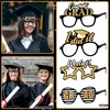 image:imageKatchOn Black and Gold Graduation Glasses  Pack of 12  Graduation Photo Props Graduation Decorations 2026 Glitter Grad Photo Props for Congrats Grad Decorations  Graduation Party DecorationsBlack  Gold