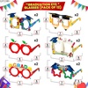 image:imageKatchOn Black and Gold Graduation Glasses  Pack of 12  Graduation Photo Props Graduation Decorations 2026 Glitter Grad Photo Props for Congrats Grad Decorations  Graduation Party DecorationsMulticolor