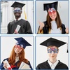 image:imageKatchOn Black and Gold Graduation Glasses  Pack of 12  Graduation Photo Props Graduation Decorations 2026 Glitter Grad Photo Props for Congrats Grad Decorations  Graduation Party DecorationsRed and Blue