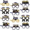 image:imageKatchOn Black and Gold Graduation Glasses  Pack of 12  Graduation Photo Props Graduation Decorations 2026 Glitter Grad Photo Props for Congrats Grad Decorations  Graduation Party DecorationsGold and Blue