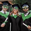image:imageKatchOn Black and Gold Graduation Glasses  Pack of 12  Graduation Photo Props Graduation Decorations 2026 Glitter Grad Photo Props for Congrats Grad Decorations  Graduation Party DecorationsGreen