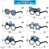 image:imageKatchOn Black and Gold Graduation Glasses  Pack of 12  Graduation Photo Props Graduation Decorations 2026 Glitter Grad Photo Props for Congrats Grad Decorations  Graduation Party DecorationsBlue