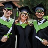 image:imageKatchOn Black and Gold Graduation Glasses  Pack of 12  Graduation Photo Props Graduation Decorations 2026 Glitter Grad Photo Props for Congrats Grad Decorations  Graduation Party DecorationsGreen and Black