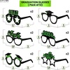 image:imageKatchOn Black and Gold Graduation Glasses  Pack of 12  Graduation Photo Props Graduation Decorations 2026 Glitter Grad Photo Props for Congrats Grad Decorations  Graduation Party DecorationsGreen and Black