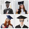 image:imageKatchOn Black and Gold Graduation Glasses  Pack of 12  Graduation Photo Props Graduation Decorations 2026 Glitter Grad Photo Props for Congrats Grad Decorations  Graduation Party DecorationsSilver