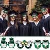image:imageKatchOn Black and Gold Graduation Glasses  Pack of 12  Graduation Photo Props Graduation Decorations 2026 Glitter Grad Photo Props for Congrats Grad Decorations  Graduation Party DecorationsGreen