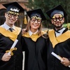 image:imageKatchOn Black and Gold Graduation Glasses  Pack of 12  Graduation Photo Props Graduation Decorations 2026 Glitter Grad Photo Props for Congrats Grad Decorations  Graduation Party DecorationsBlack and Gold