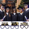image:imageKatchOn Black and Gold Graduation Glasses  Pack of 12  Graduation Photo Props Graduation Decorations 2026 Glitter Grad Photo Props for Congrats Grad Decorations  Graduation Party DecorationsGold and Blue
